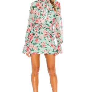 FLORAL MINI DRESS